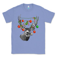 Colony Blue Mule deer with Classic Tee - LillyAllenDesigns
