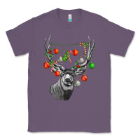 Lavender Mule deer with Classic Tee - LillyAllenDesigns