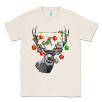 Natural Mule deer with Classic Tee - LillyAllenDesigns