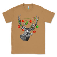 Toasted Coconut Mule deer with Classic Tee - LillyAllenDesigns