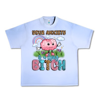 Grape Ice your anxiety is a lying bitch Urban Heavy Tee - LillyAllenDesigns