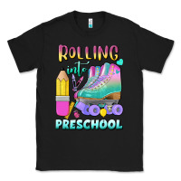 Black rolling into preschool Classic Tee - BundleAndBundleShop