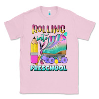 Bubblegum Pink rolling into preschool Classic Tee - BundleAndBundleShop