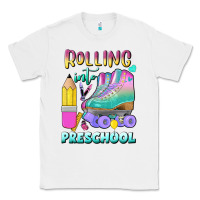 White rolling into preschool Classic Tee - BundleAndBundleShop