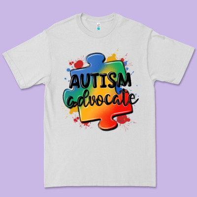 Autism Advocate Premium Tee Designed By Maliassmallbusiness