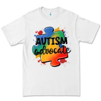 White autism advocate Premium Tee - MaliasSmallBusiness