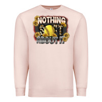 Pale Pink Nothing Soft About It Premium Sweatshirt - FaDigitalArtStudio
