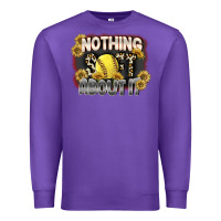 Purple Nothing Soft About It Premium Sweatshirt - FaDigitalArtStudio