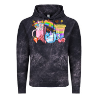 Cloud Black Unicorn Coffee Cup With Star Bbs Vintage Hoodie - BundleAndBundleShop