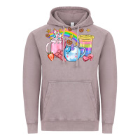 Vintage Zinc Unicorn Coffee Cup With Star Bbs Vintage Hoodie - BundleAndBundleShop