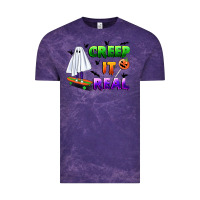 Cloud Purple creep it real Vintage Tee - BundleAndBundleShop