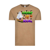 Vintage Coffee creep it real Vintage Tee - BundleAndBundleShop