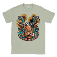 Matcha highland cow horseshoe Classic Tee - JahusDesignShop