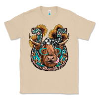 Mushroom highland cow horseshoe Classic Tee - JahusDesignShop