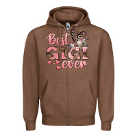 Chestnut Best gigi ever Mother's Day Zipper Hoodie - CowGirlArtShop
