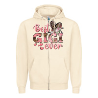 Sandshell Best gigi ever Mother's Day Zipper Hoodie - CowGirlArtShop