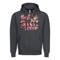 Smoke Best gigi ever Mother's Day Zipper Hoodie - CowGirlArtShop