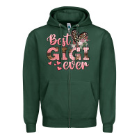 Sports Green Best gigi ever Mother's Day Zipper Hoodie - CowGirlArtShop