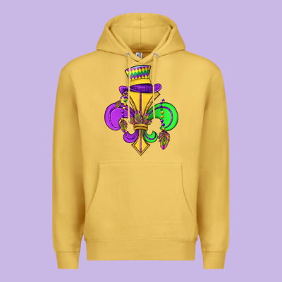 Fleur De Lis Premium Hoodie Designed By Oliviacreatesart