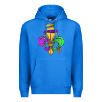 True Royal fleur de lis Premium Hoodie - OliviaCreatesArt