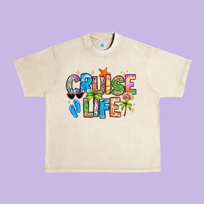 Cruise Life Urban Heavy Tee Designed By Lillyallendesigns