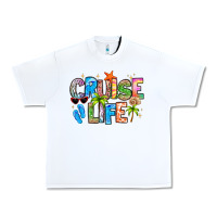 White cruise life Urban Heavy Tee - LillyAllenDesigns