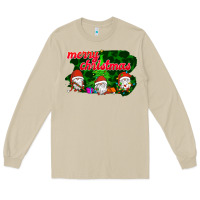 Mushroom Merry Christmas - Gnome - Gnome Long Sleeve Tee - Bettercallsaul