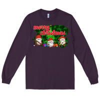 Plum Merry Christmas - Gnome - Gnome Long Sleeve Tee - Bettercallsaul