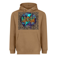 Toasted Coconut Leopard mom Heavyweight Hoodie - FaDigitalArtStudio