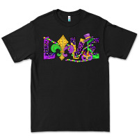 Black mardi gras love Premium Tee - JahusDesignShop