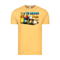 Vintage Mustard 6 th grade dude Vintage Tee - BundleAndBundleShop