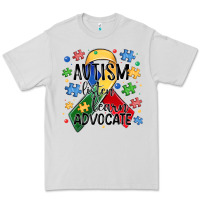 Dove Grey autism listen learn advocate Premium Tee - MaliasSmallBusiness