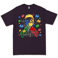 Plum autism listen learn advocate Premium Tee - MaliasSmallBusiness
