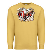 Antique Gold baseball mom Premium Sweatshirt - FaDigitalArtStudio
