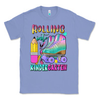 Colony Blue rolling into kindergarten Classic Tee - BundleAndBundleShop