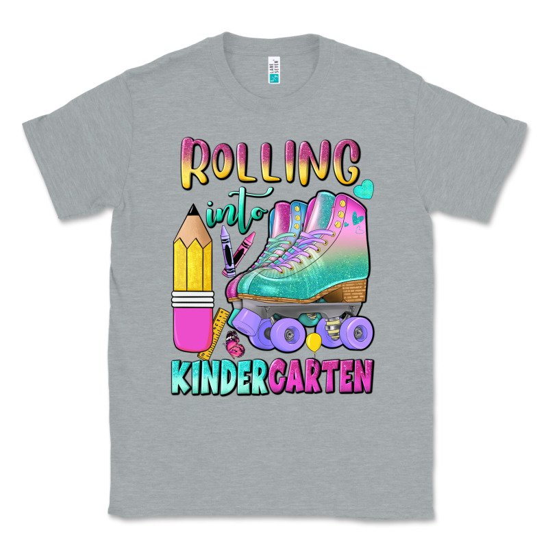 Rolling Into Kindergarten Classic Tee by BundleAndBundleShop | Teevron