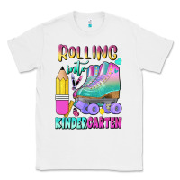 White rolling into kindergarten Classic Tee - BundleAndBundleShop