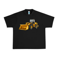 Black bulldozer Urban Heavy Tee - JahusDesignShop