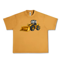 Peanut Butter bulldozer Urban Heavy Tee - JahusDesignShop