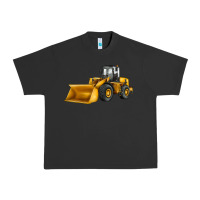 Pigment Black bulldozer Urban Heavy Tee - JahusDesignShop