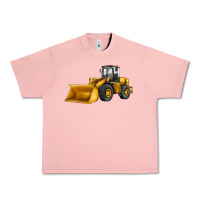 Salmon bulldozer Urban Heavy Tee - JahusDesignShop
