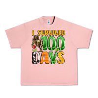 Salmon dinosaur 100day celebration Urban Heavy Tee - LillyAllenDesigns