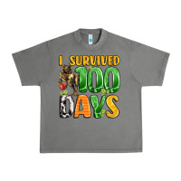 Tornado dinosaur 100day celebration Urban Heavy Tee - LillyAllenDesigns
