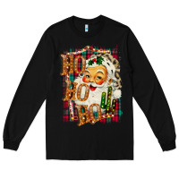 Black Christmas Ho Ho Ho Long Sleeve Tee - Bettercallsaul
