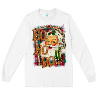 White Christmas Ho Ho Ho Long Sleeve Tee - Bettercallsaul