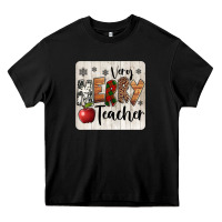 Black very merry teacher christmas coaster Heavy Core Tee - Jasminsmagicworld