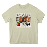 Mossy very merry teacher christmas coaster Heavy Core Tee - Jasminsmagicworld