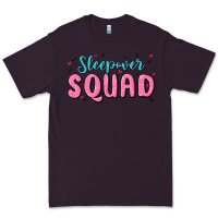 Plum sleepover squad Premium Tee - MaliasSmallBusiness