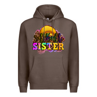 Coffee softball sister Premium Hoodie - OliviaCreatesArt