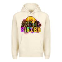 Sandshell softball sister Premium Hoodie - OliviaCreatesArt